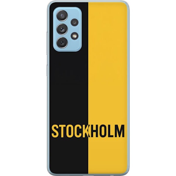 Samsung Galaxy A72 5G Genomskinligt Skal Stockholm – fotboll