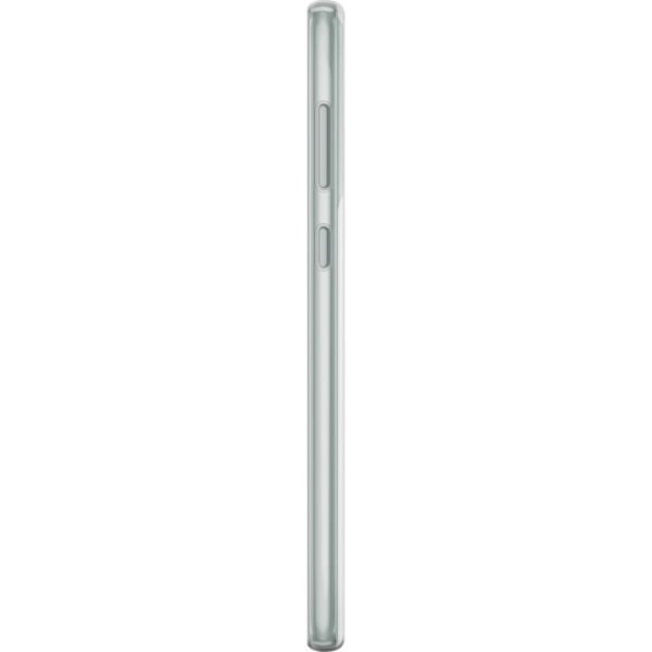 Samsung Galaxy A73 5G Läpinäkyvä kuori Apple Grey