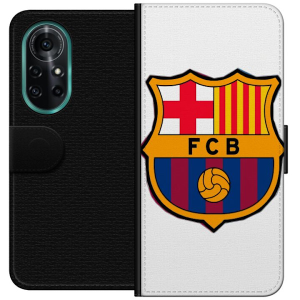 Huawei nova 8 Pro Lompakkokotelo FC Barcelona Emblem Jalkapallo Katalonia Sininen Punainen Seuran Logo Ylpeys La Liga Fanit Ikoninen Kuva