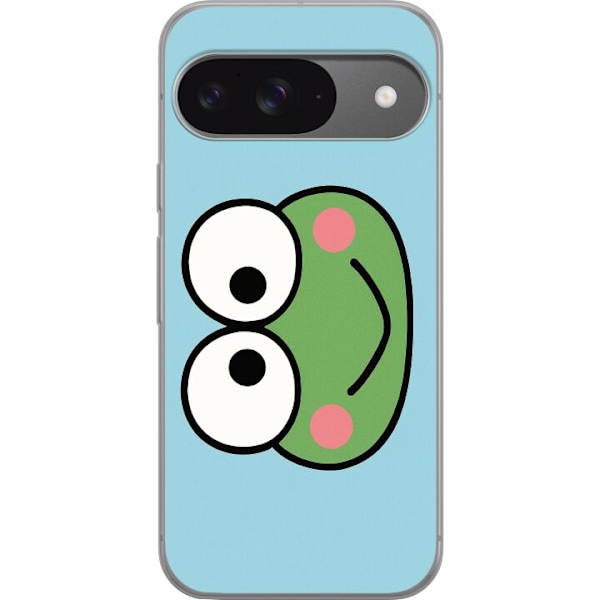Google Pixel 9 Läpinäkyvä kuori Keroppi Smile