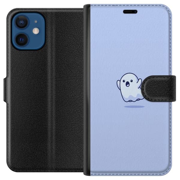 Kompatibelt Plånboksfodral till Apple iPhone 12 mini Spöke