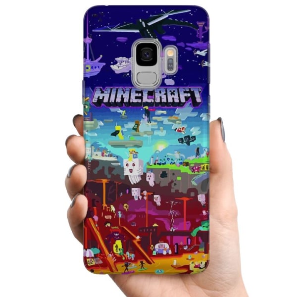 Samsung Galaxy S9 TPU Mobilskal MineCraft