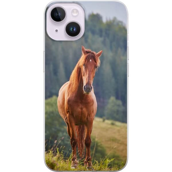 Kompatibelt Mobildeksel til Apple iPhone 14 Hester