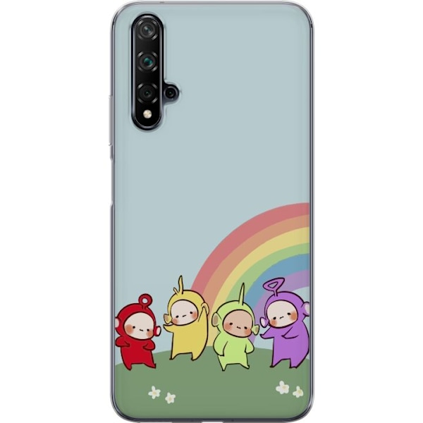 Huawei nova 5T Läpinäkyvä kuori Teletubbies