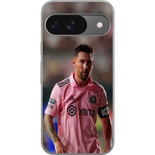 Google Pixel 9 Gjennomsiktig deksel Lionel Messi