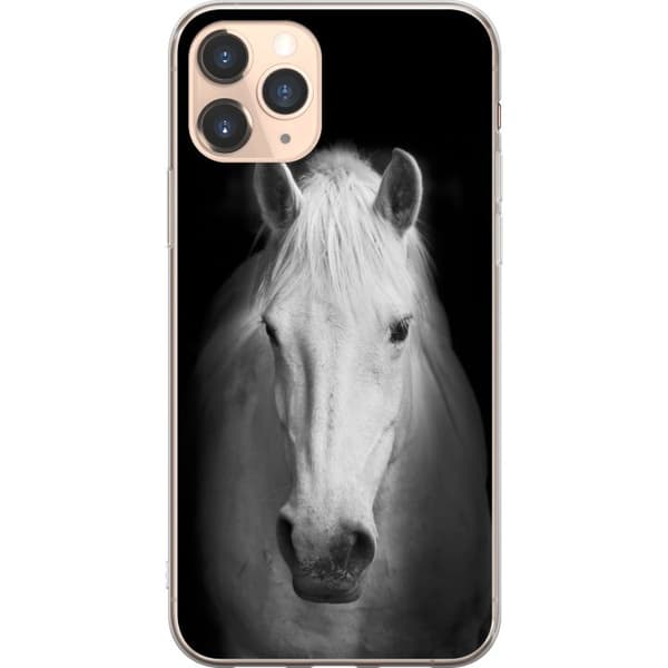 Kompatibelt Mobildeksel til Apple iPhone 11 Pro Hvit Hest