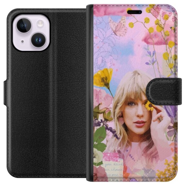 Apple iPhone 15 Plus Lommeboketui Taylor Swift