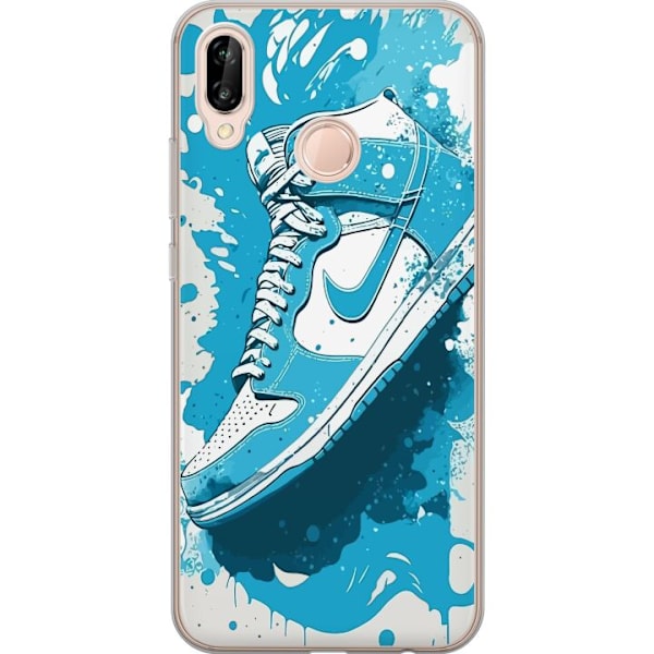 Huawei P20 lite Läpinäkyvä kuori Nike