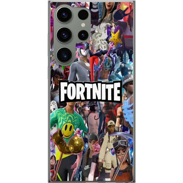 Samsung Galaxy S23 Ultra Genomskinligt Skal Fortnite