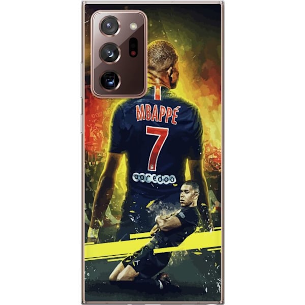 Samsung Galaxy Note20 Ultra Gennemsigtig cover Kylian Mbappé