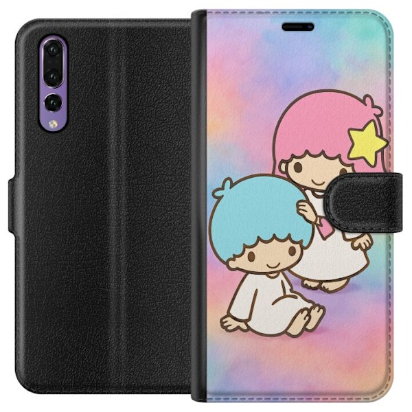 Huawei P20 Pro Plånboksfodral Kawaii Sanrio Kiki Lola Little Twin Stars