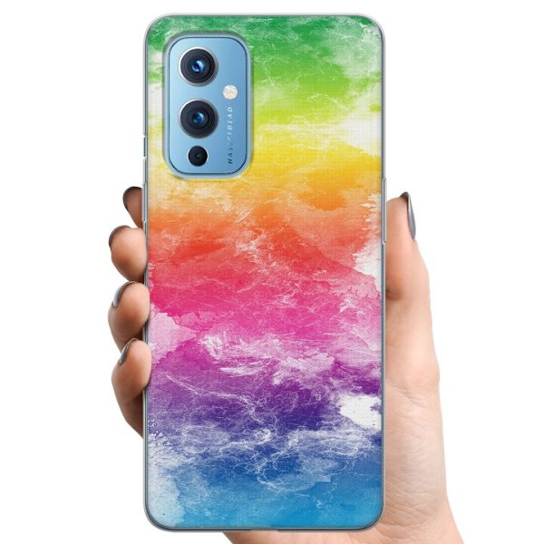 OnePlus 9 TPU Mobildeksel Vannfarget Fading