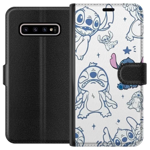 Kompatibelt Lommeboketui til Samsung Galaxy S10+ Søm