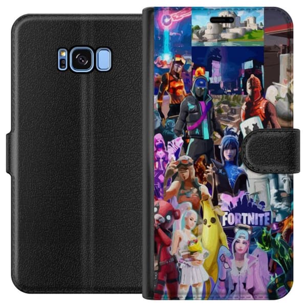Kompatibel Tegnebogsetui til Samsung Galaxy S8 Fortnite