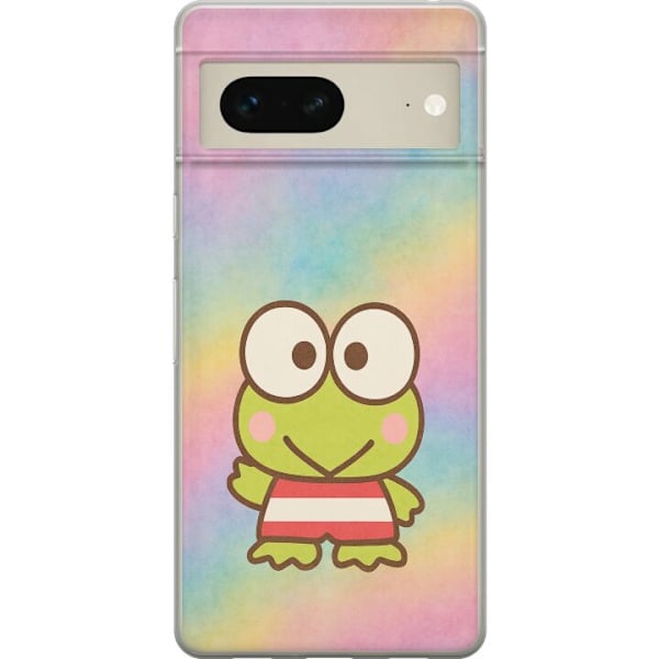 Google Pixel 7 Läpinäkyvä kuori Kawaii Sanrio Keppori