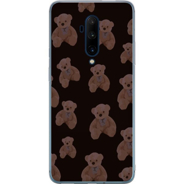 OnePlus 7T Pro Läpinäkyvä kuori Karhu useita karhuja