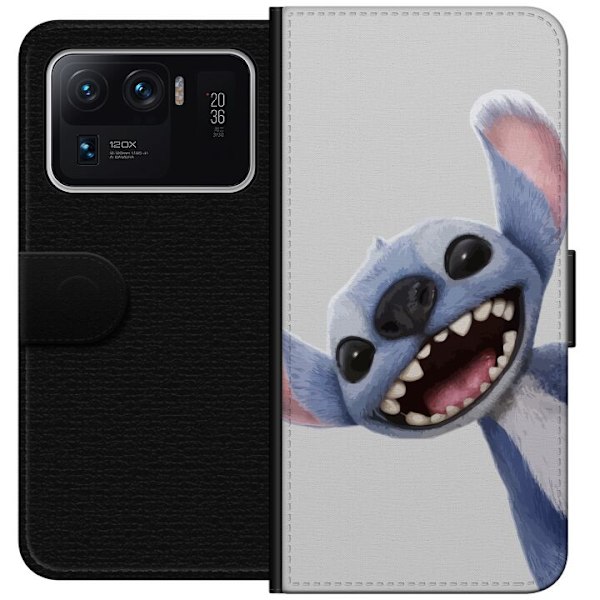 Xiaomi Mi 11 Ultra Plånboksfodral Stitch i Fart – Kawaii Design för Fans & Barn