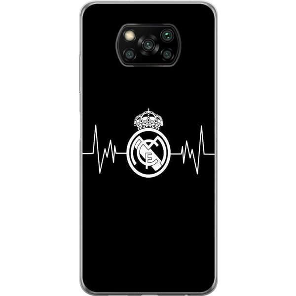 Kompatibelt Mobilskal till Xiaomi Poco X3 NFC Real Madrid CF