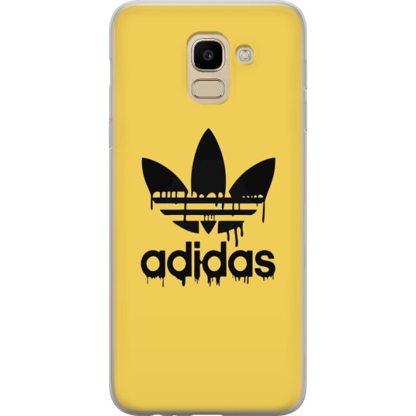 Samsung Galaxy J6 Gennemsigtig cover Adidas