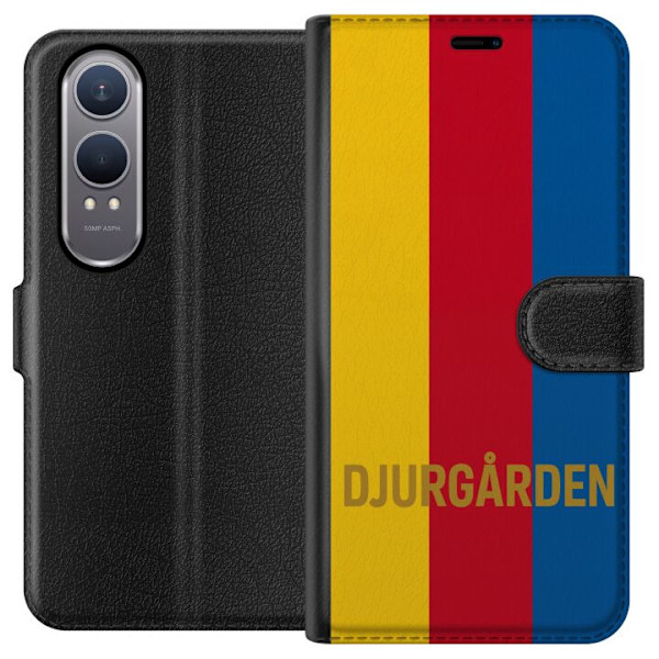 OnePlus Nord CE4 Lite Lompakkokotelo Djurgården – jalkapall