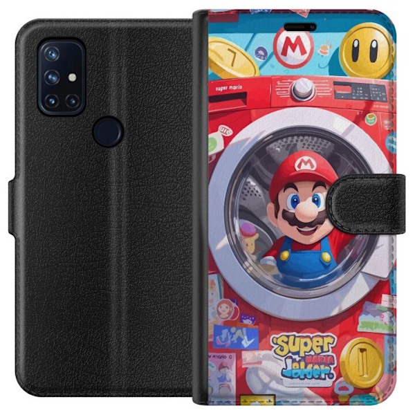 OnePlus Nord N10 5G Lompakkokotelo Mario