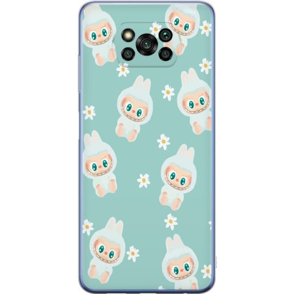 Xiaomi Poco X3 Pro Läpinäkyvä kuori Labubu Candy Vibes