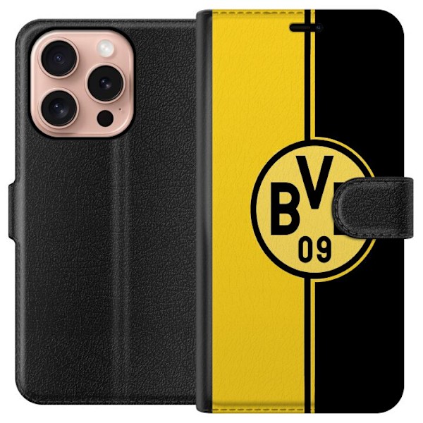 Apple iPhone 16 Pro Lommeboketui Borussia Dortmund