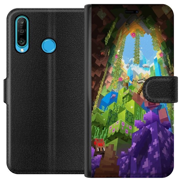 Huawei P30 lite Lompakkokotelo Minecraft