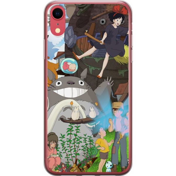 Apple iPhone XR Genomskinligt Skal Studio Ghibli