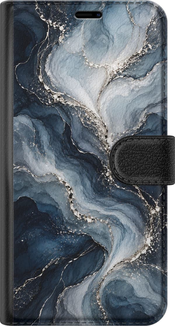 Kompatibel Tegnebogsetui til Samsung Galaxy S25 FE Blå agat blå