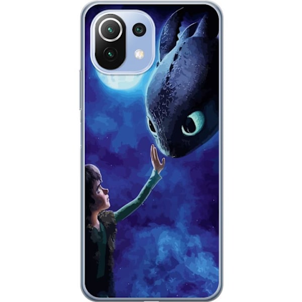 Xiaomi Mi 11 Lite Genomskinligt Skal Draktränaren How to Train Your Dragon
