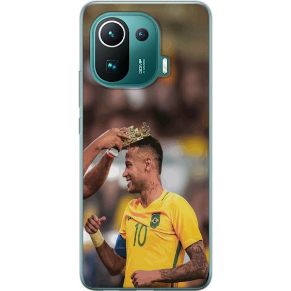 Xiaomi Mi 11 Pro Läpinäkyvä kuori Neymar