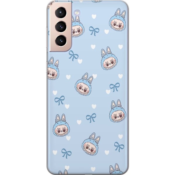 Samsung Galaxy S21 Läpinäkyvä kuori Labubu Tuli Henki