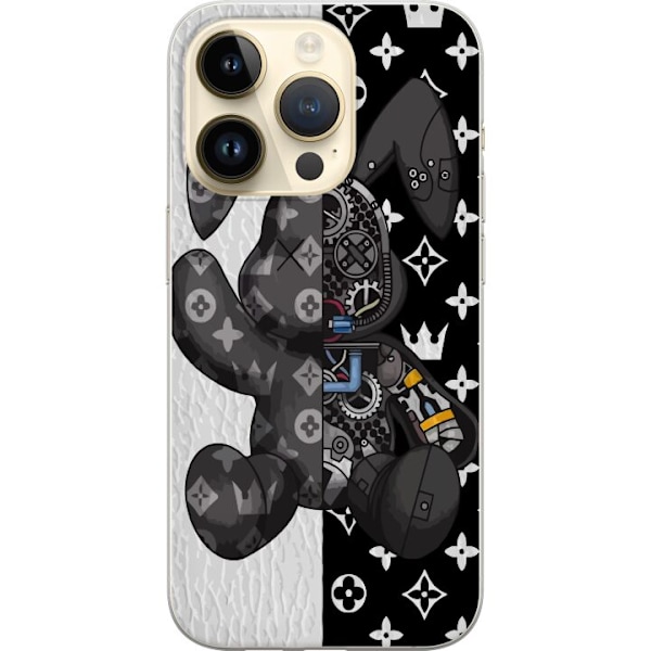 Apple iPhone 14 Pro Gennemsigtig cover LV Bunny