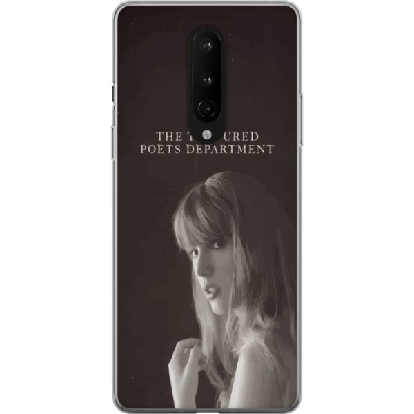 OnePlus 8 Genomskinligt Skal Taylor Swift - the tortured poets