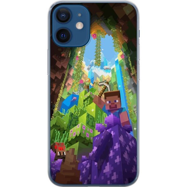 Apple iPhone 12  Gennemsigtig cover Minecraft