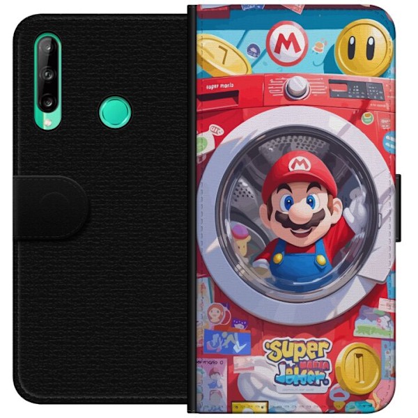 Huawei P40 lite E Lompakkokotelo Mario