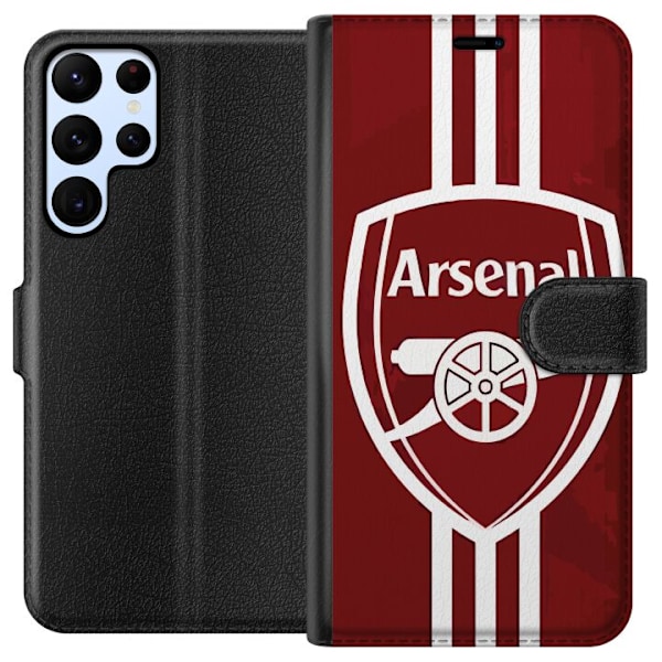 Samsung Galaxy S22 Ultra 5G Plånboksfodral Arsenal
