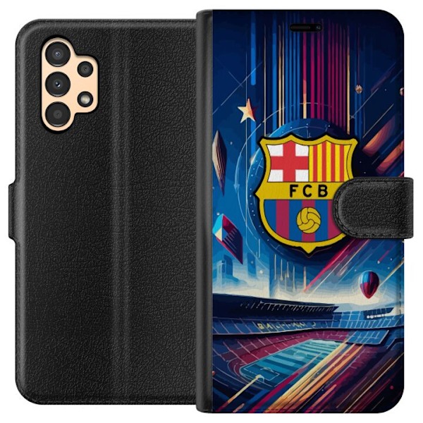 Samsung Galaxy A13 Lompakkokotelo FC Barcelona