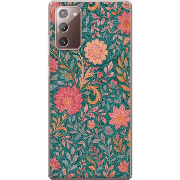Kompatibelt Mobildeksel til Samsung Galaxy Note20 Floral Dream