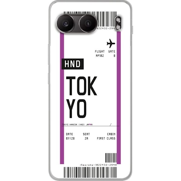 OnePlus Nord 4 Läpinäkyvä kuori Tokyo