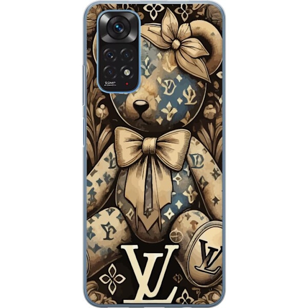 Xiaomi Redmi Note 11S Läpinäkyvä kuori Teddy Vuitton