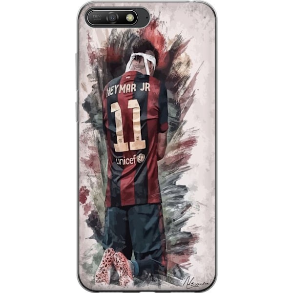 Huawei Y6 (2018) Genomskinligt Skal Neymar