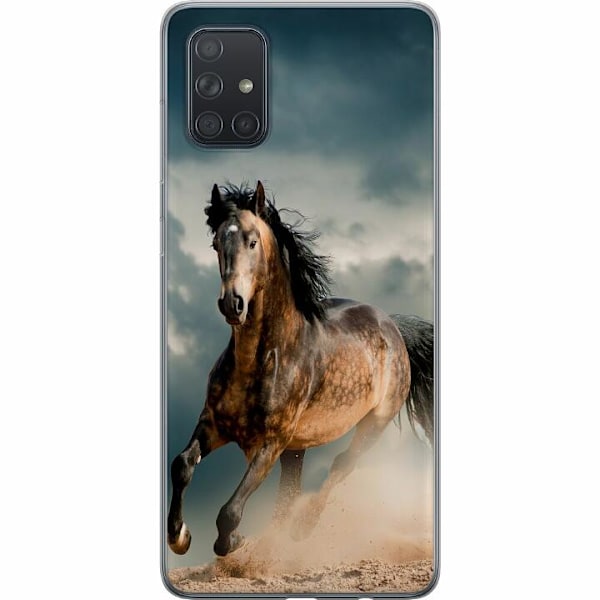 Samsung Galaxy A71 Deksel / Mobildeksel - Hest