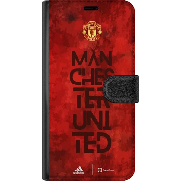 Apple iPhone 16 Plus Lompakkokotelo Manchester United FC