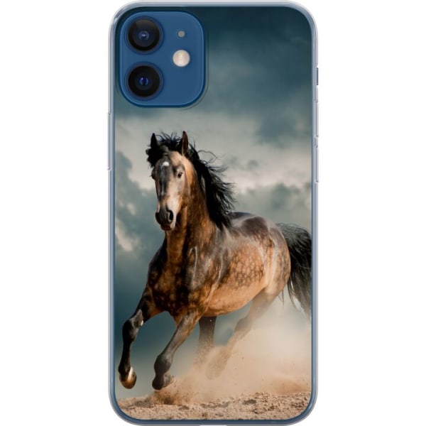 Apple iPhone 12  Gennemsigtig cover Springende Hest