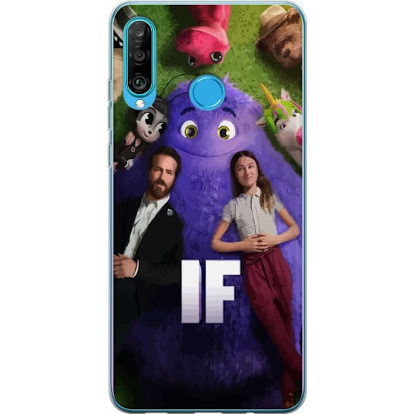 Huawei P30 lite Läpinäkyvä kuori IF: Låtsaskompisar