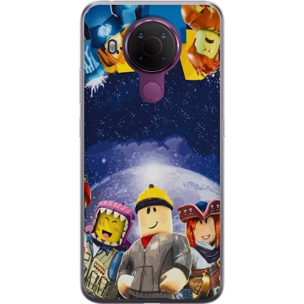 Nokia 5.4 Gennemsigtig cover Roblox