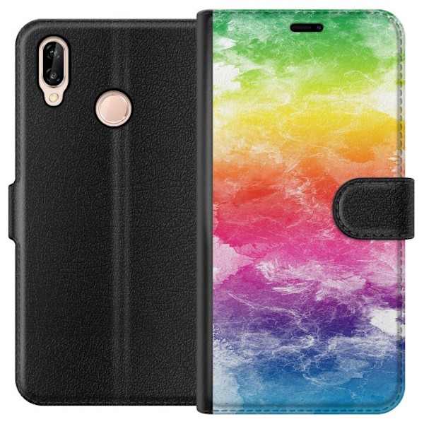 Huawei P20 lite Lommeboketui Vannfarget Fading