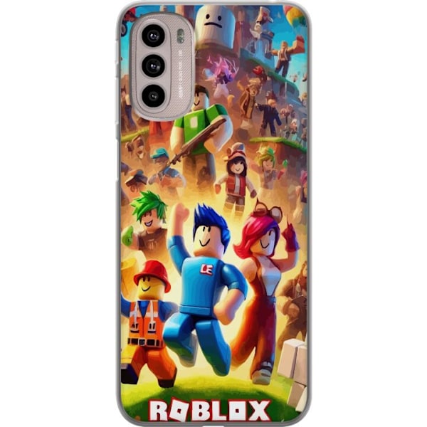 Motorola Moto G41 Gjennomsiktig deksel Roblox